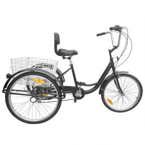 Ridgeyard 6-Speed Adult Tricycle