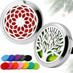 RoyAroma 2PCS 30mm Car Aromatherapy