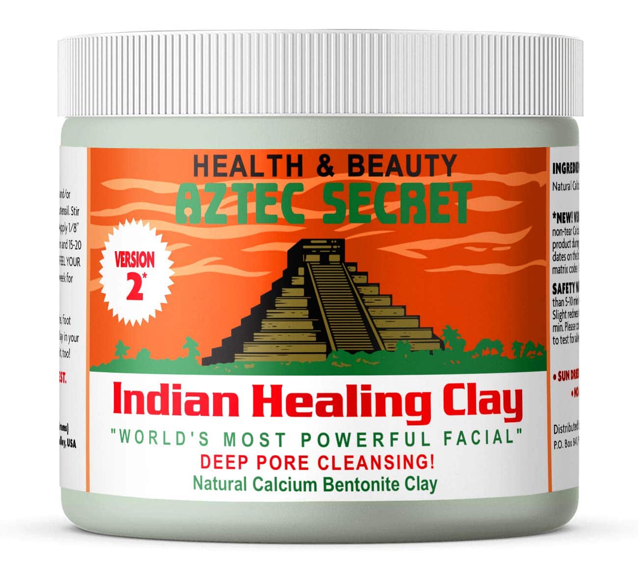 Aztec Secret Indian Healing Clay, Version 2