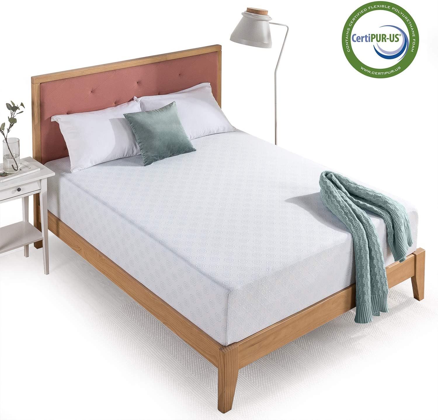 Zinus Memory Foam Green Tea Organic Mattress