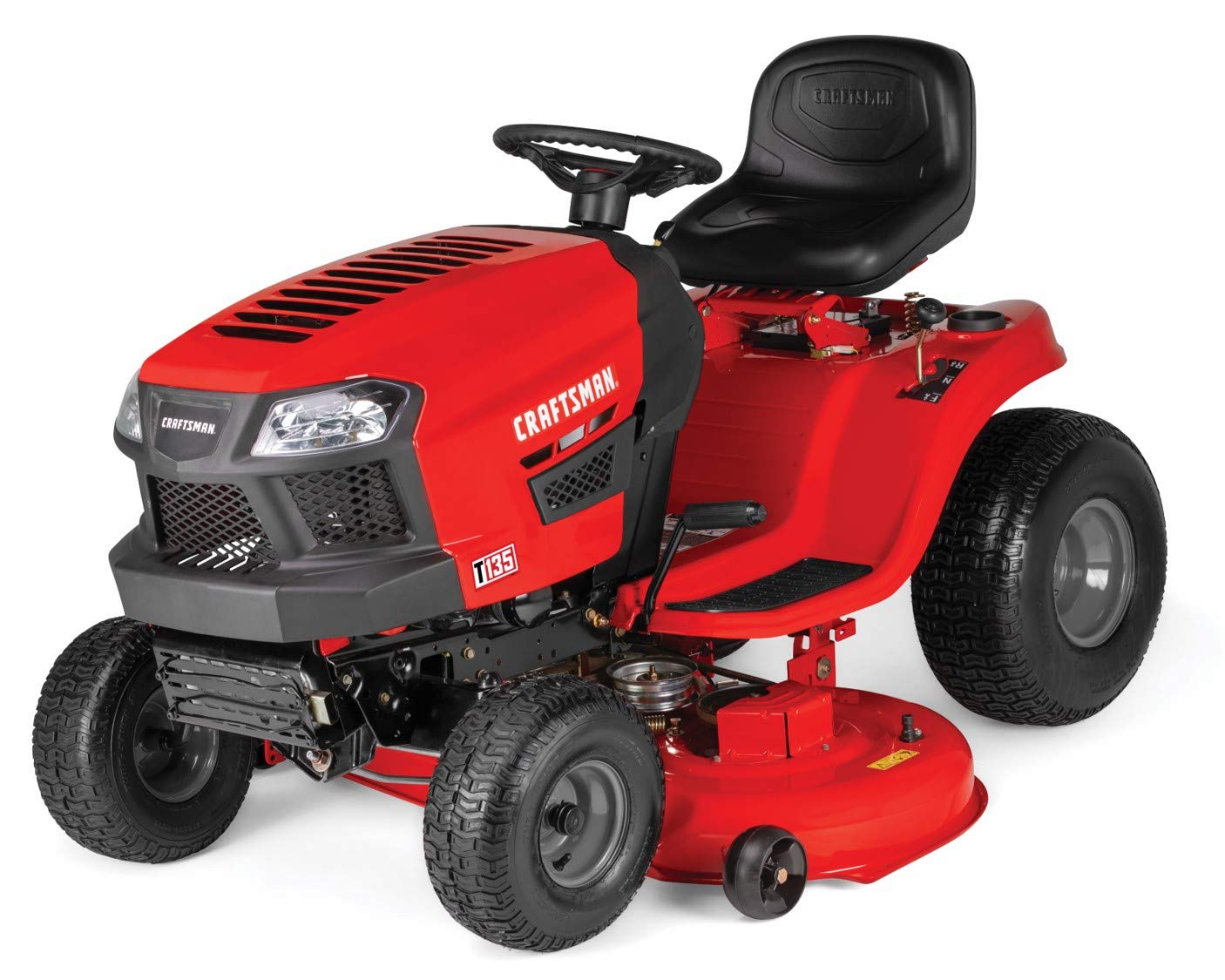 Craftsman T135 18.5 HP Briggs & Stratton 46 Inch Gas Powered Riding Lawn Mower