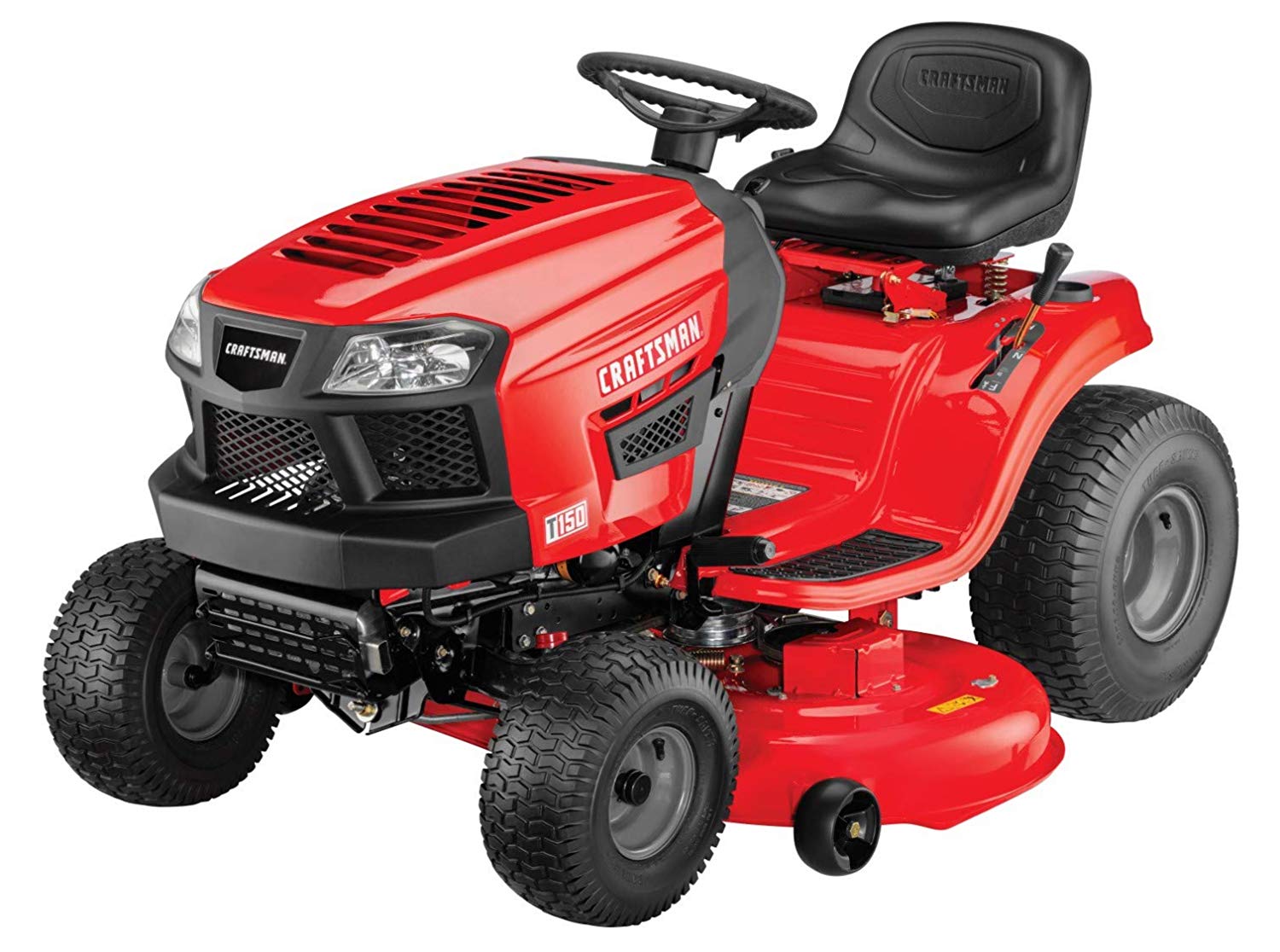 Craftsman T150 19 HP Briggs & Stratton Gold 46-Inch Gas Powered Riding Lawn Mower