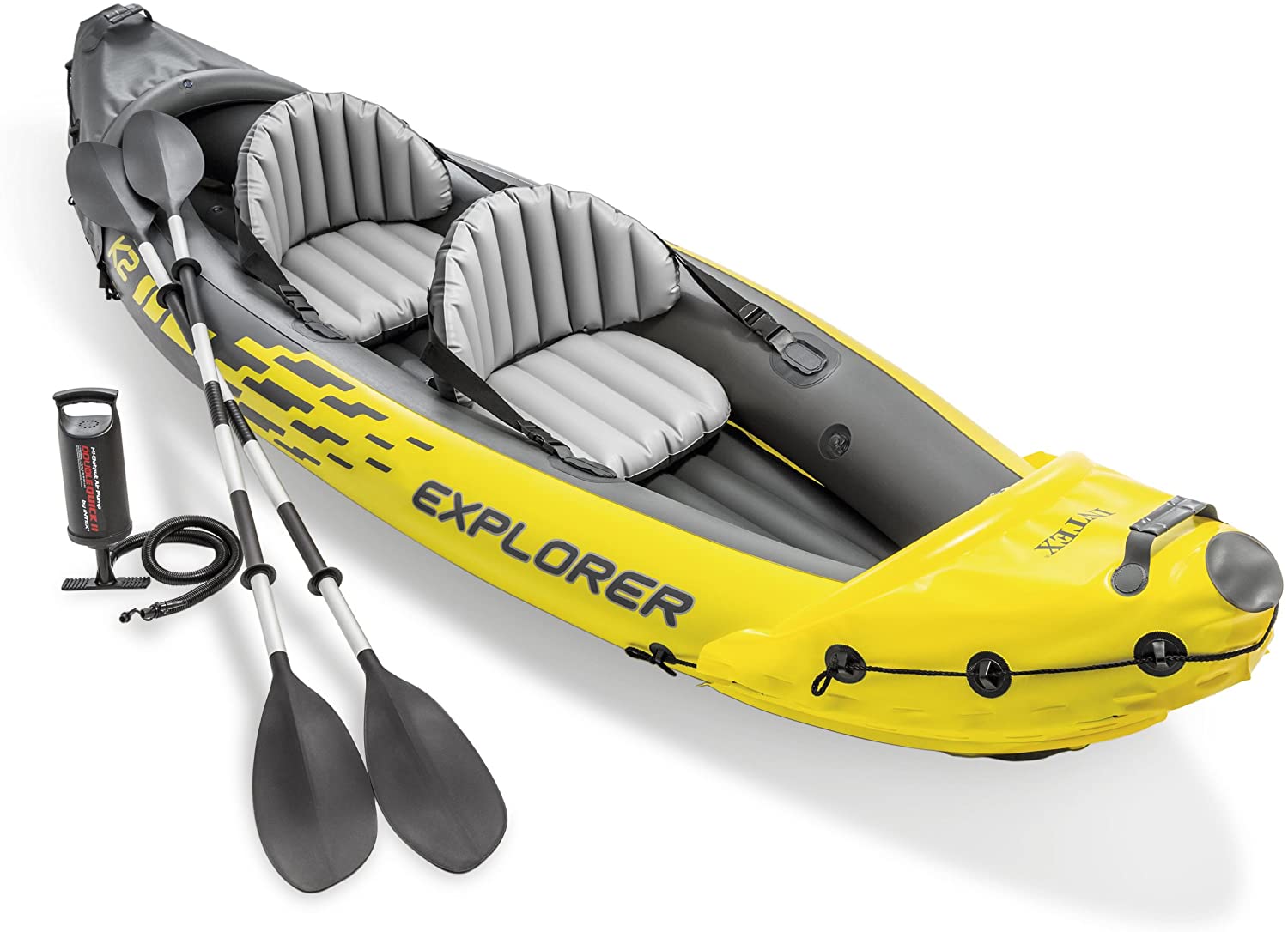 Intex Explorer K2 Kayak, 2-Person Inflatable Kayak 