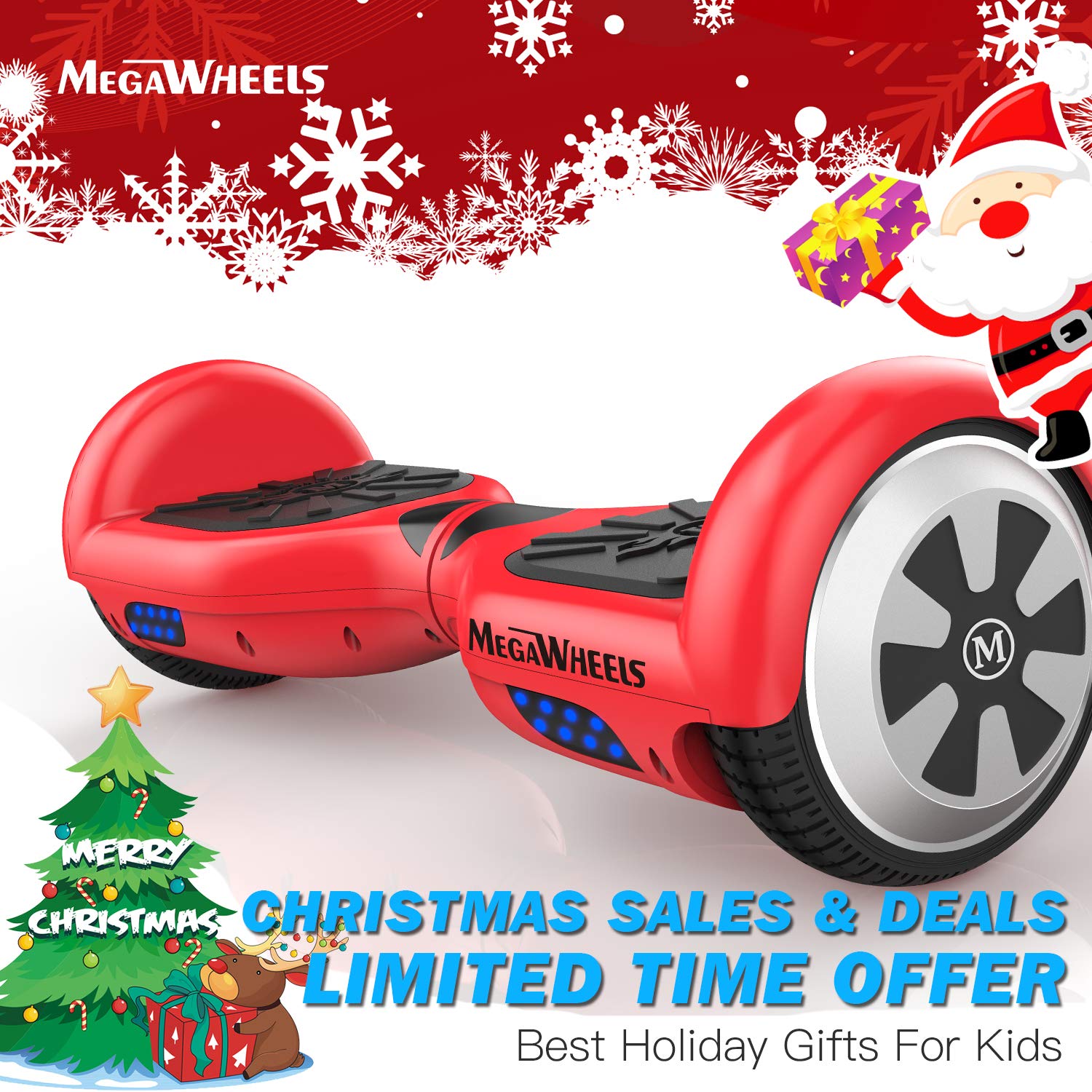 MEGAWHEELS Hoverboard – Self Balancing Scooter