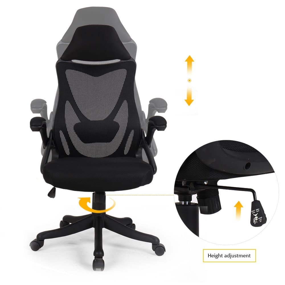 BERLMAN Ergonomic High Back Mesh Office Chair