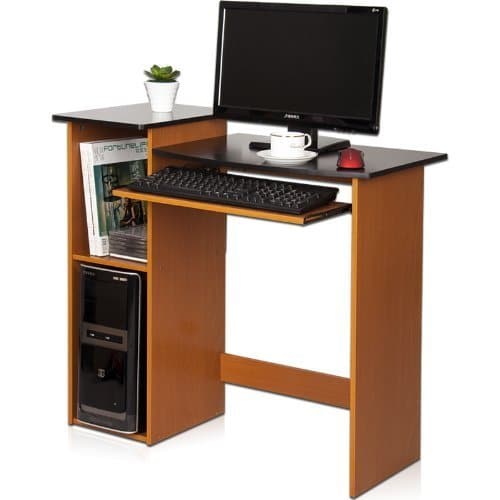 Furinno 99914R1LC/BK Econ Computer Desk