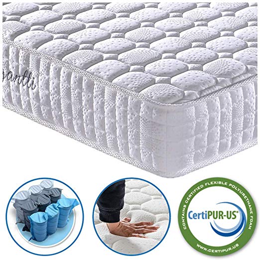 Vesgantti 9.4 Inch Multilayer Hybrid Twin Mattress