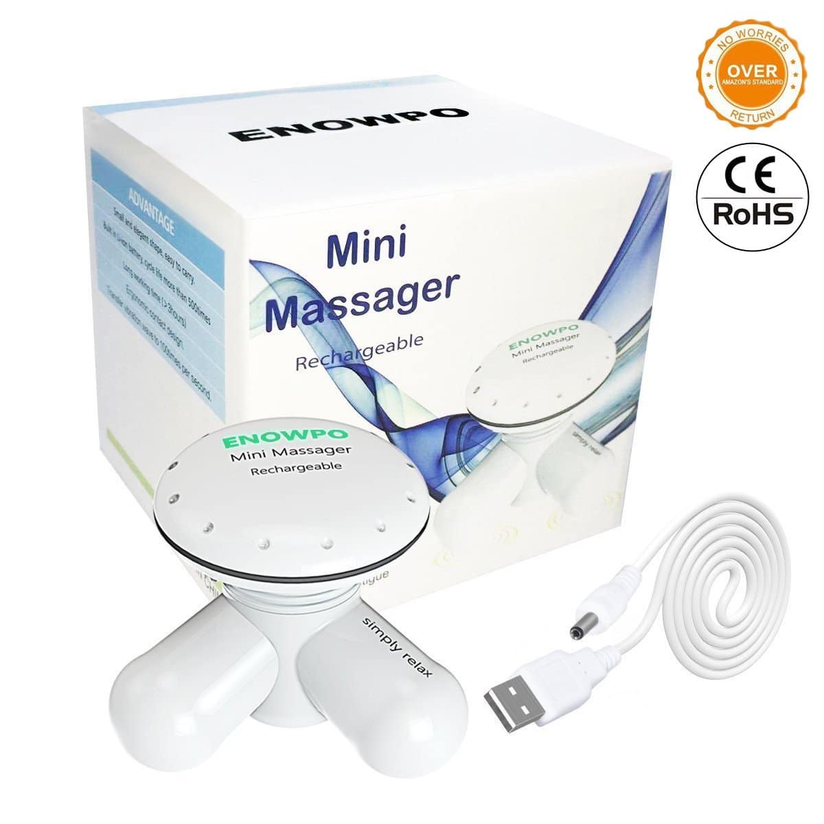 ENOWPO Handheld Back Massager