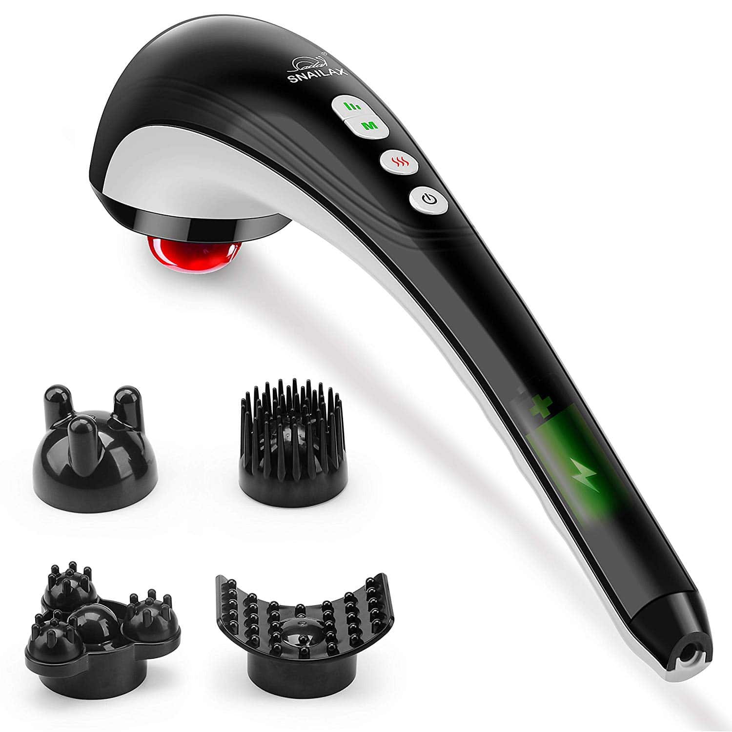 Snailax Cordless Handheld Back Massager