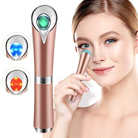 Eye Massager Wand with 42 Heat & Sonic Vibration