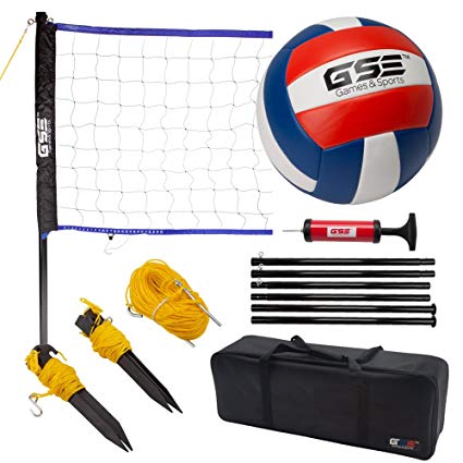 GSE Games & Sports Expert Portable Volleyball Set