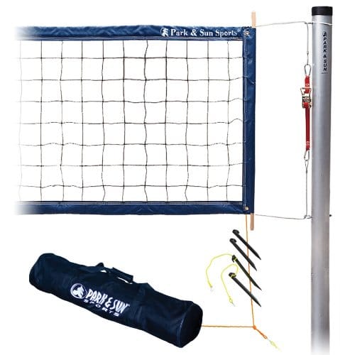 Permanent Professional Outdoor Volleyball Net System