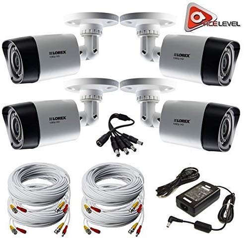 Lorex HD 1080p Weatherproof Night Vision Security Camera - 4 Pack