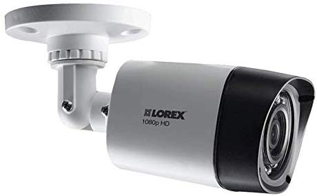 Lorex Outdoor 1080p Bullet Cameras, HD Weatherproof Bullet Cameras w/Long Range Night Vision (8 Pack)- Includes 8 Channel 4K DVR w/ 1 TB Storage Hard Drive