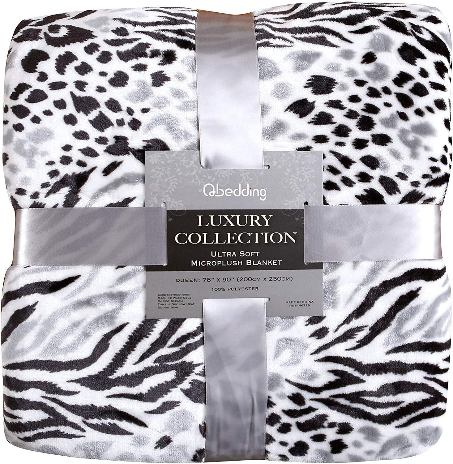 Qbedding 380 GSM Anti-Static Fleece Blanket 