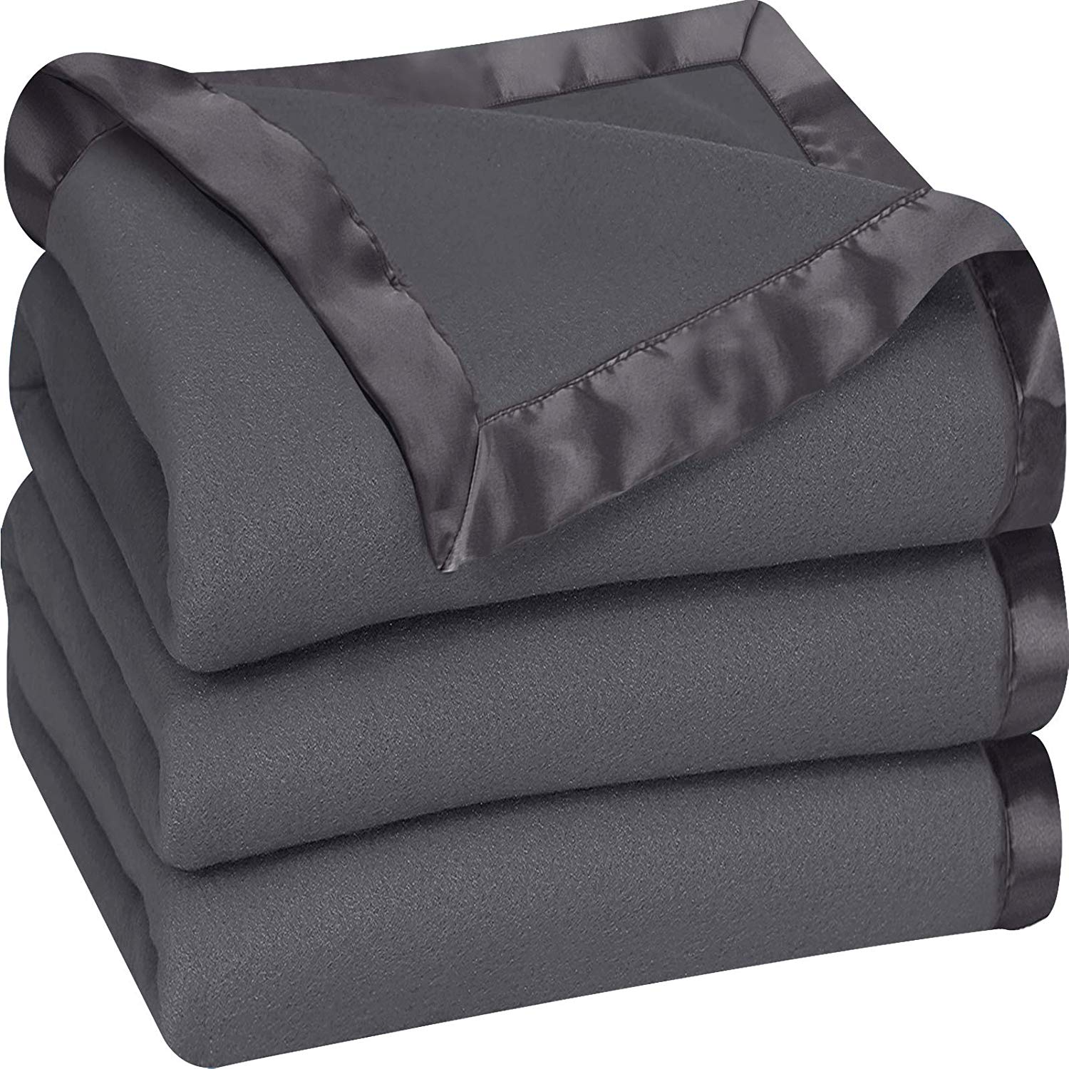 Utopia Bedding Sateen Polar Fleece Blanket 