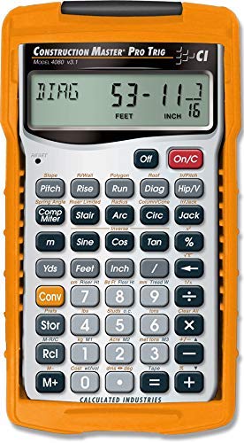 Calculated Industries 4080 Construction Master Pro Trig Advanced Construction