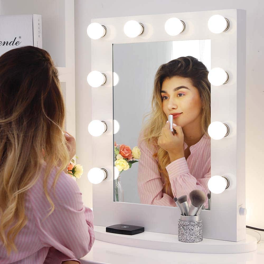 Chende Hollywood Makeup Vanity Mirror with Lights