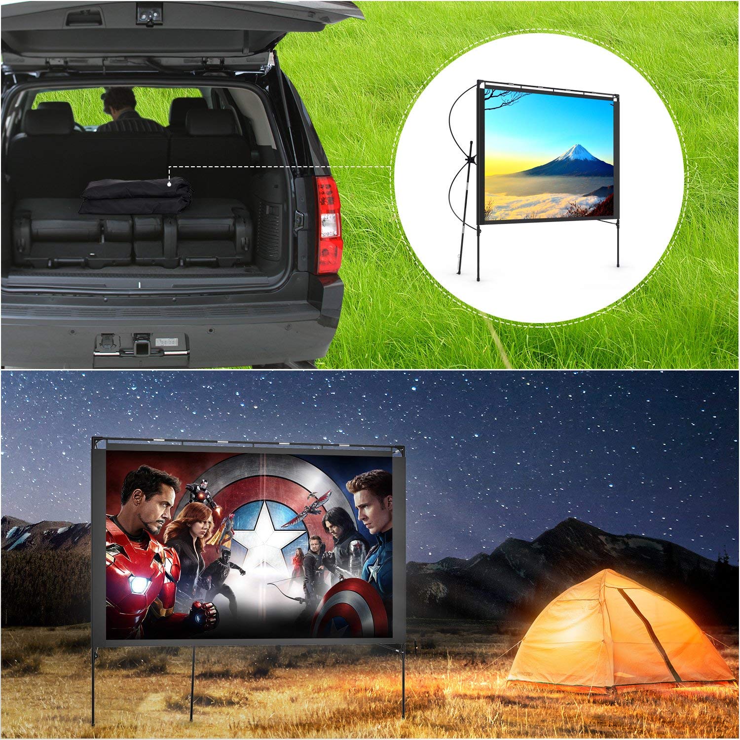 Outdoor Projector Screen