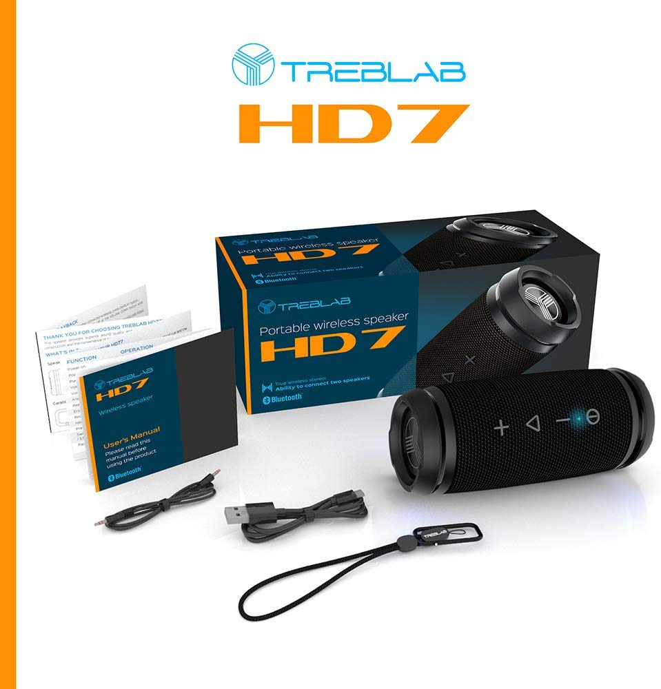 TREBLAB HD7 - Premium Bluetooth Speaker