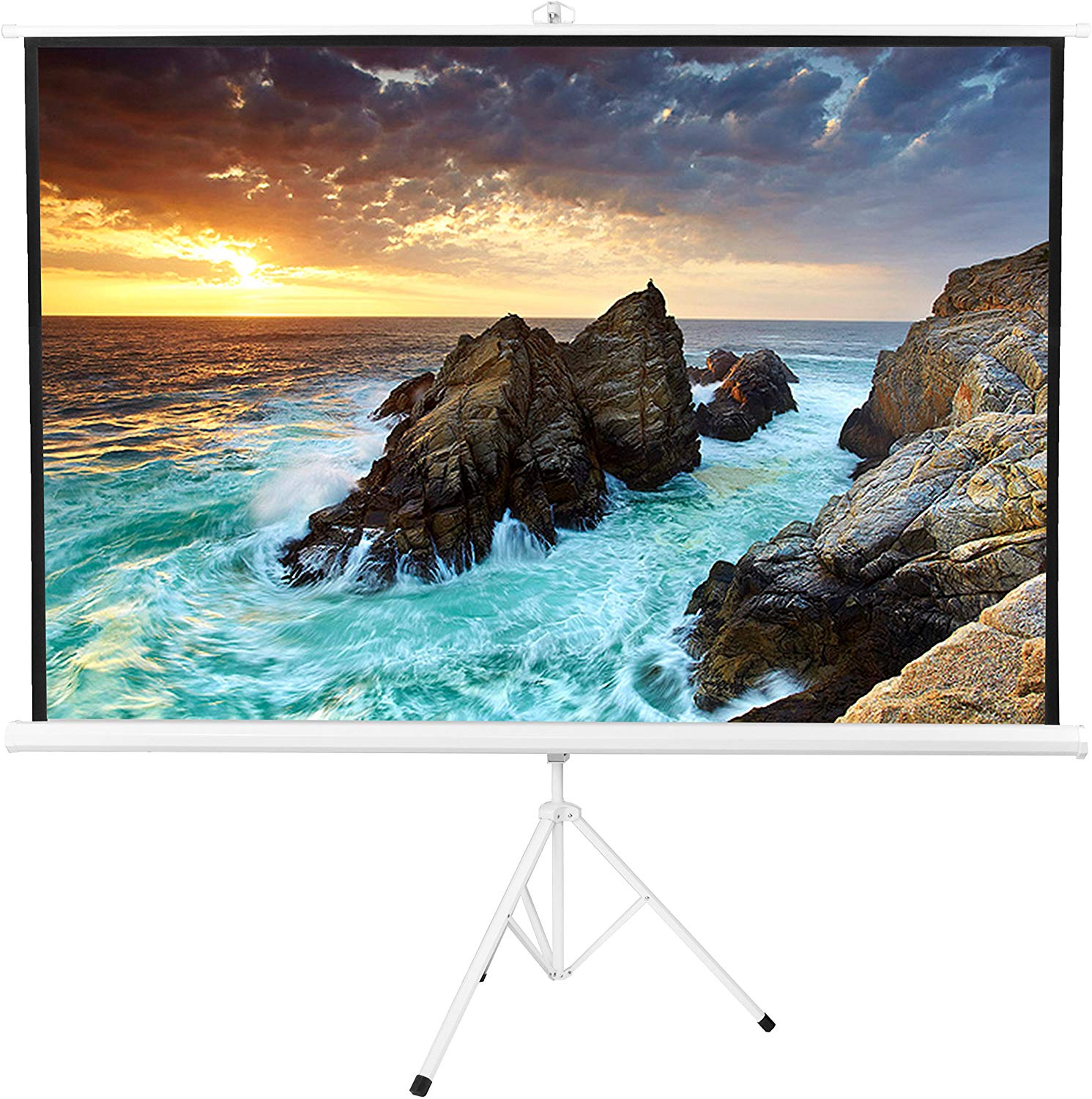 VIVO 100-Inch Portable Outdoor Projector Screen