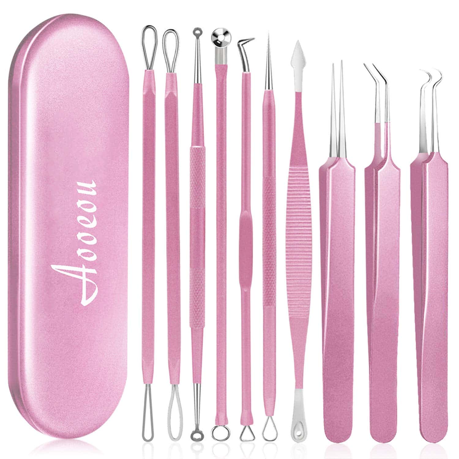 Aooeou Professional 10PCS Blackhead Remover Tool