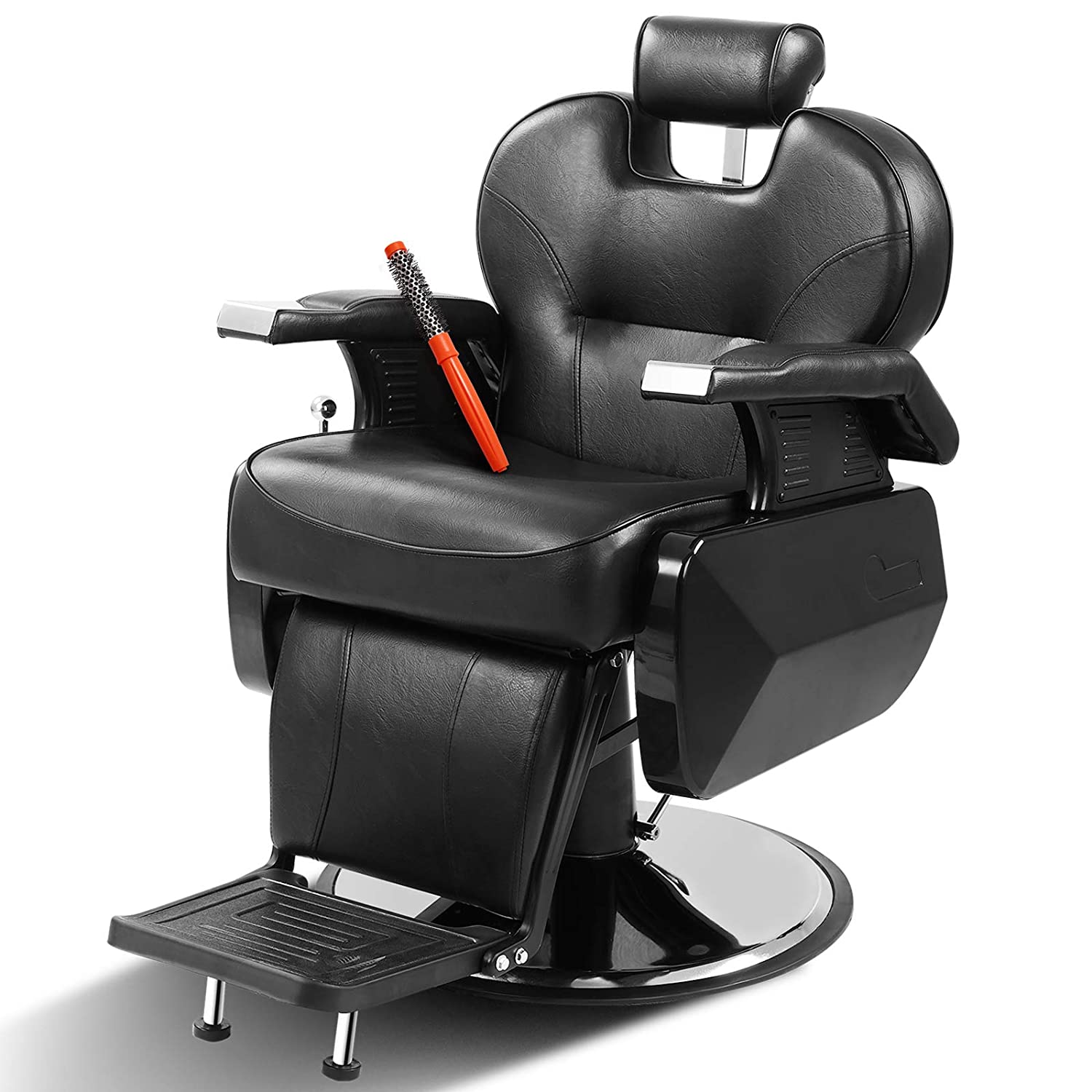 Barber Chairs Heavy Duty All Purpose Salon Chair Hydraulic Recline Barber Chair Beauty Salon Equipment w/Comb