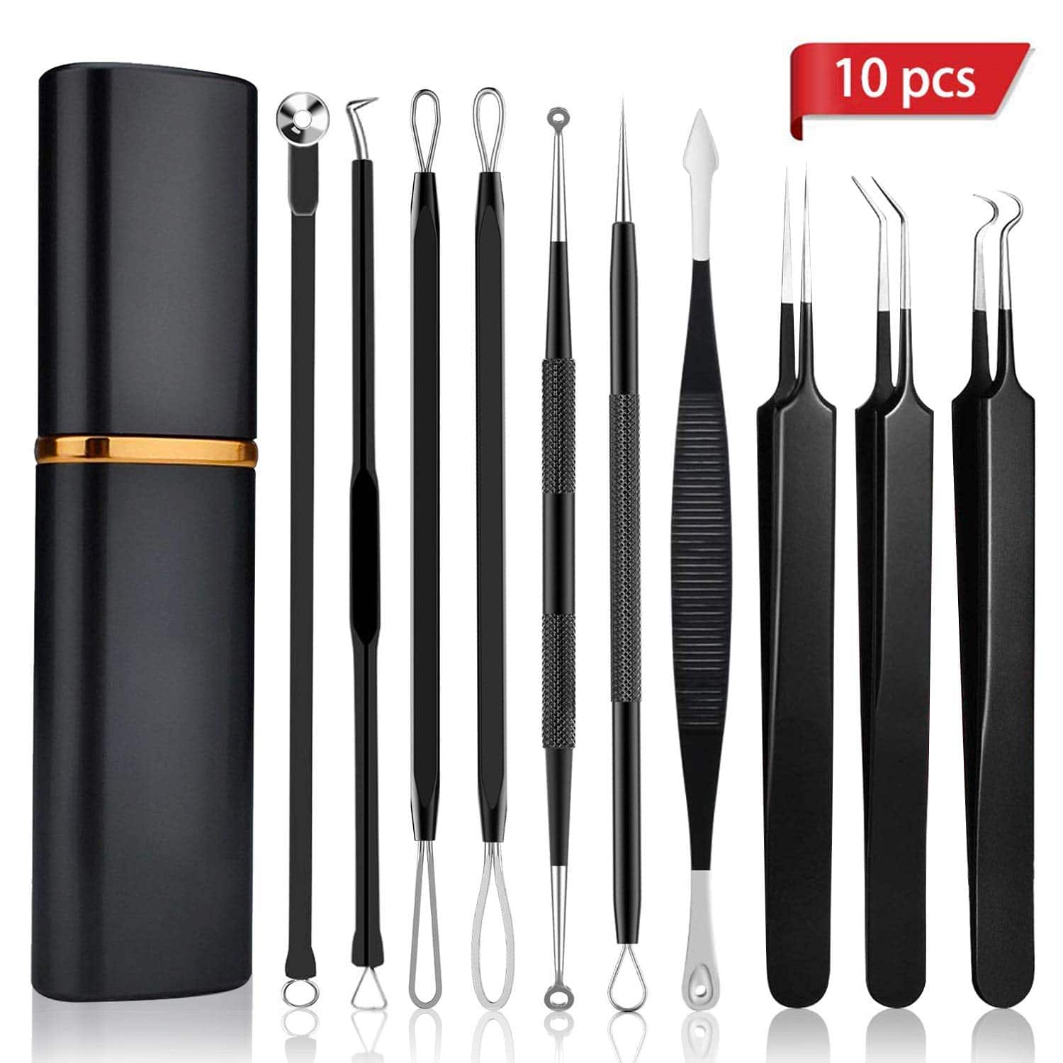 Boxoyx Blackhead Removal tool 10 Pcs extractor