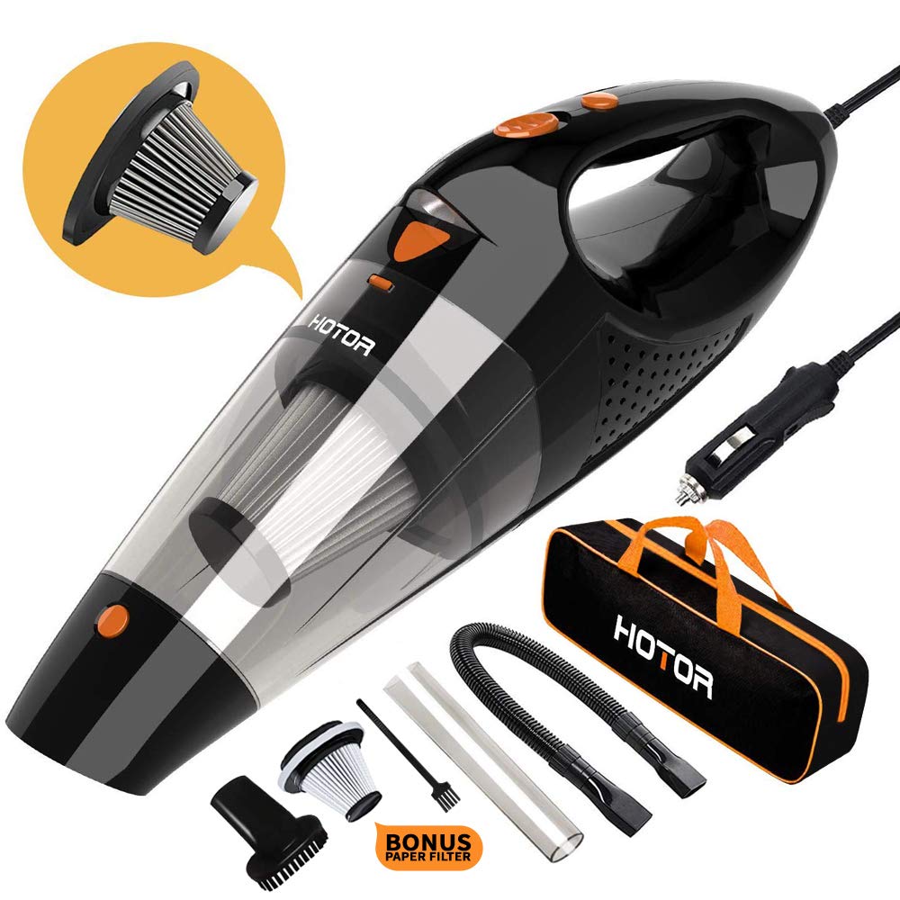 Car Vacuum, HOTOR Corded Car Vacuum Cleaner