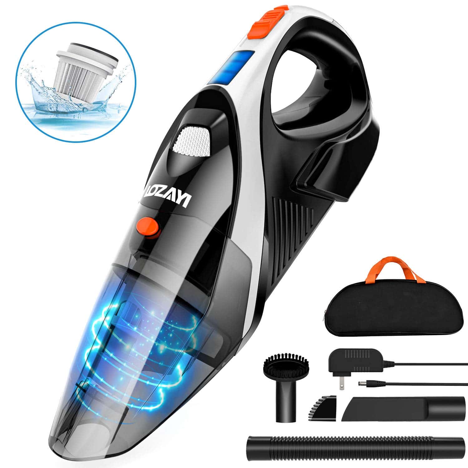 Handheld Vacuum, OZAYI 7KPA Cordless Vacuum Cleaner