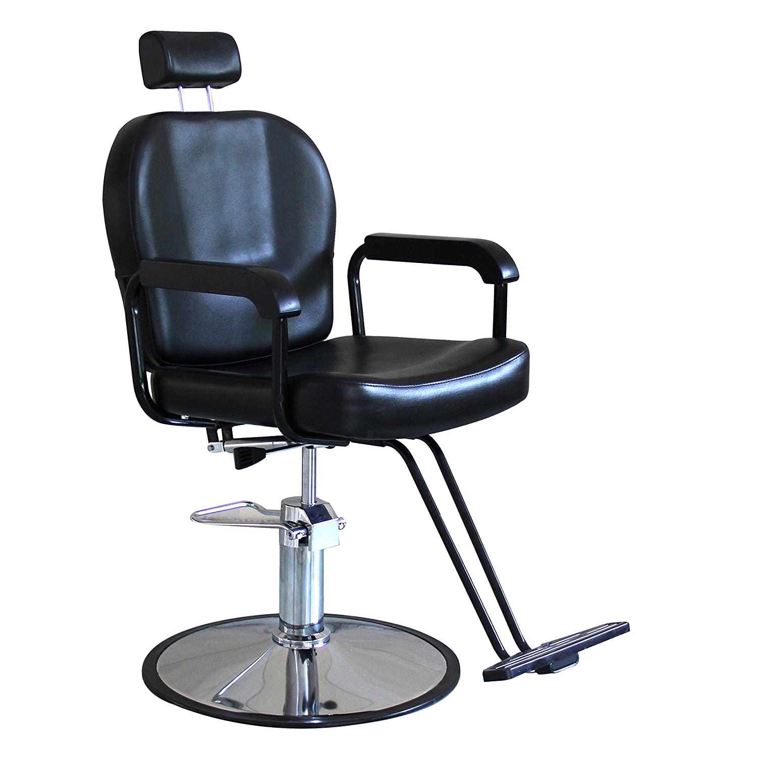 Shengyu Black Recline Hydraulic Styling Barber Chair Hair Spa Beauty Salon Equipment
