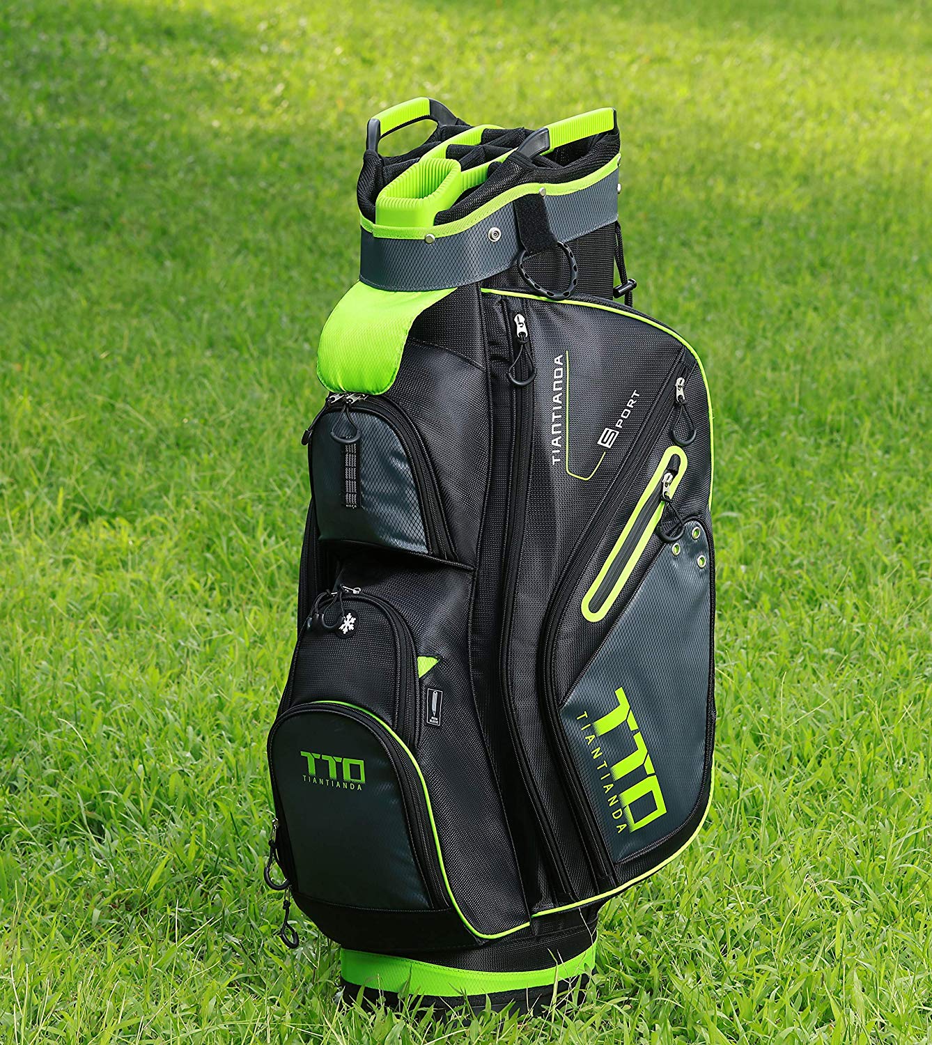 TTD TIANTIANDA 10 Pocket Golf Cart Bag