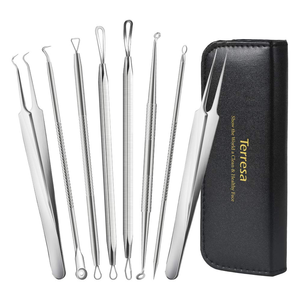 Terresa 8pcs Blackhead Extractor