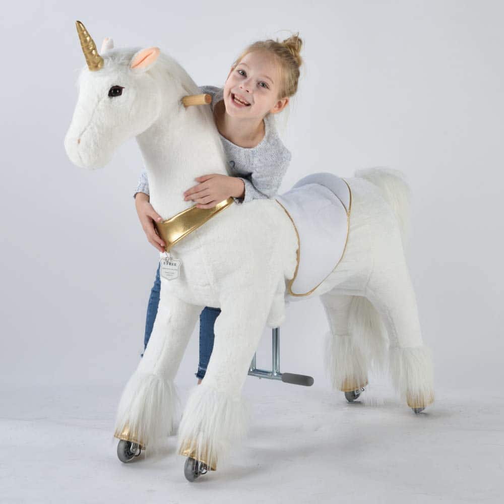 UFREE Unicorn Ride-On Toy 