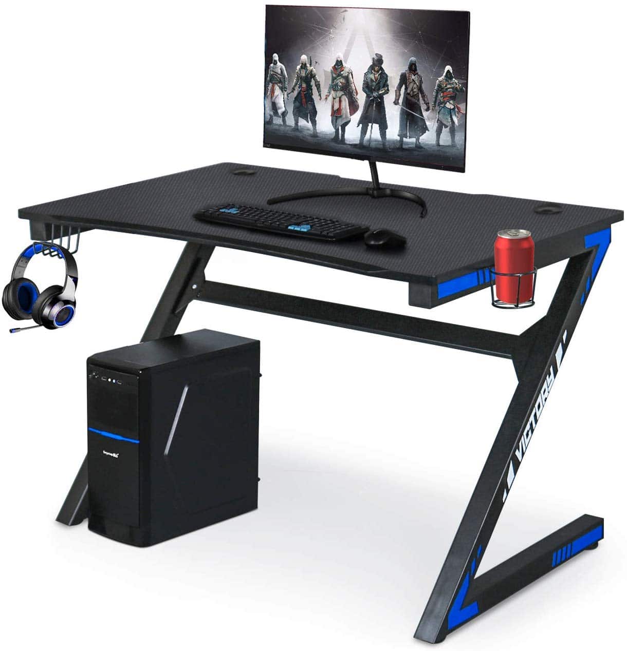 Yigobuy Carbon Fiber Gaming Desk