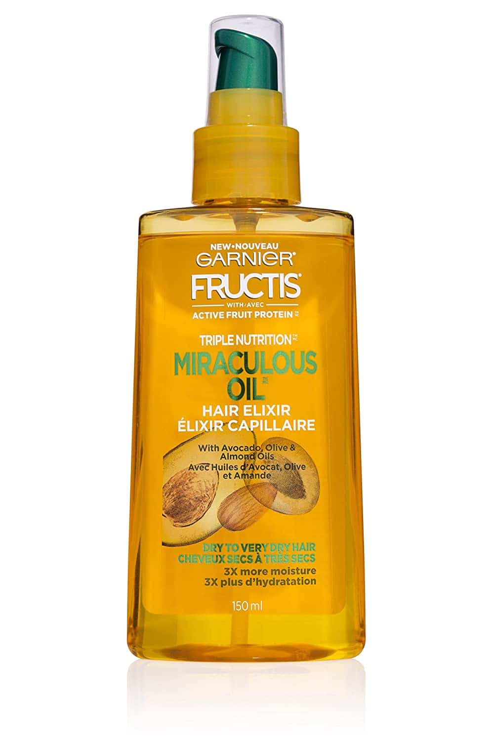 Garnier Hair Care Fructis Triple Nutrition Marvelous Oil Hair Elixir, 50 fl oz