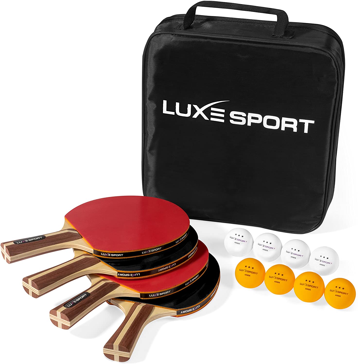 Luxe Sport Ping Pong Paddle Set