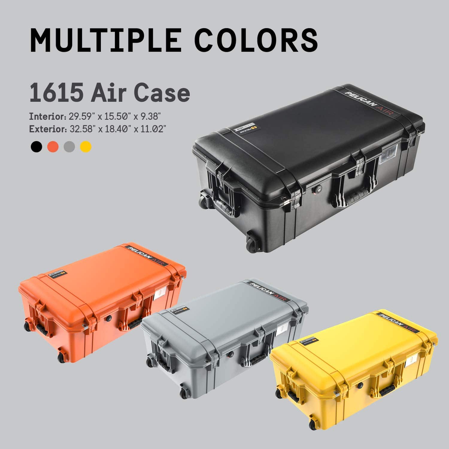 Pelican Air 1615 Case No Foam