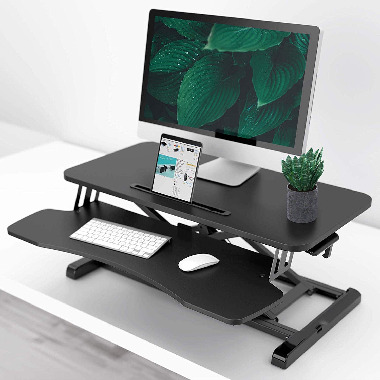 RIF6 Adjustable Height Standing Desk Converter