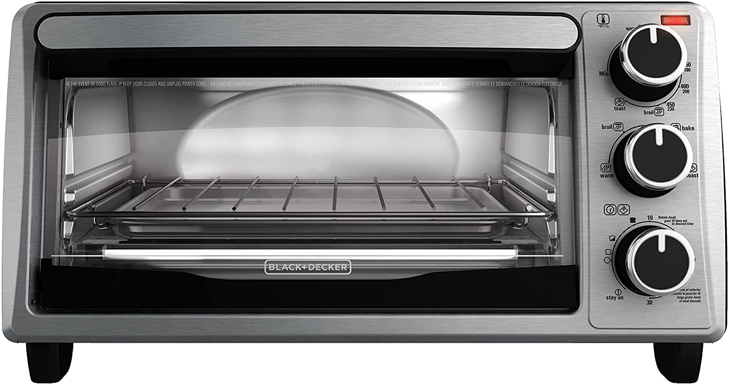 Black+Decker 4 Slice Toaster Oven