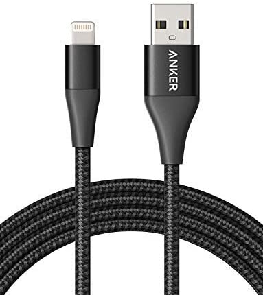 Anker II Lightning Cable (6ft), MFi Certified for Flawless Compatibility with iPhone 6/6 Plus / 5 / 5S and More(Black)