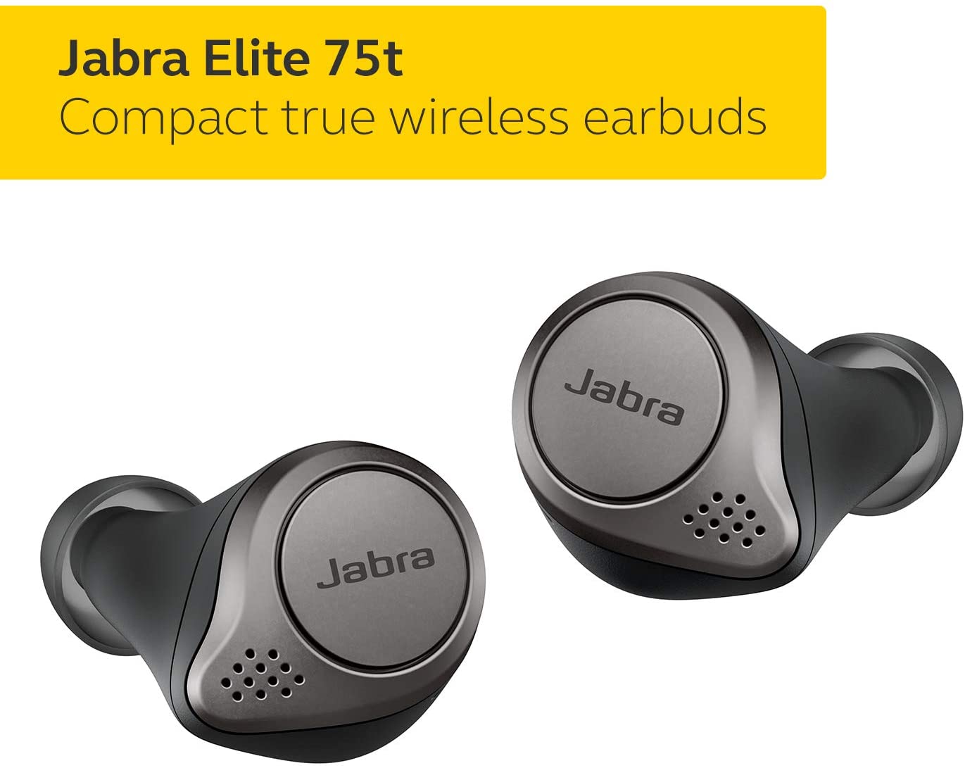 Jabra Elite 75t Earbuds Comfortable