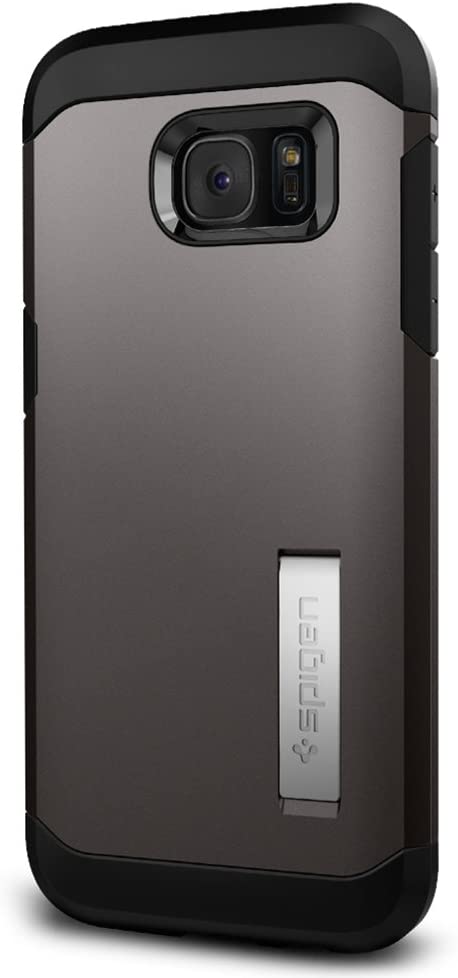 Spigen Tough Armor Designed for Samsung Galaxy S7 Edge Case (2016) - Gunmetal