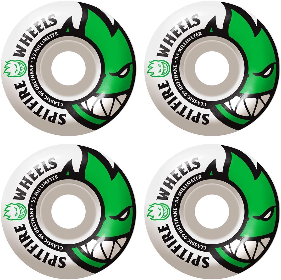 Spitfire Bighead Skateboard Wheels (48mm 50mm 51mm 52mm 53mm 54mm 57mm 59mm 63mm)