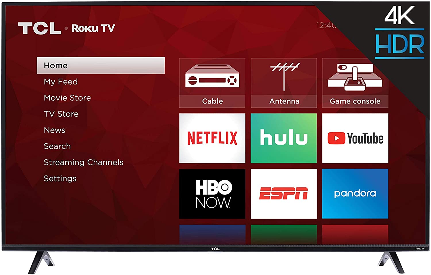 TCL 50-inch 4K Smart LED Roku TV