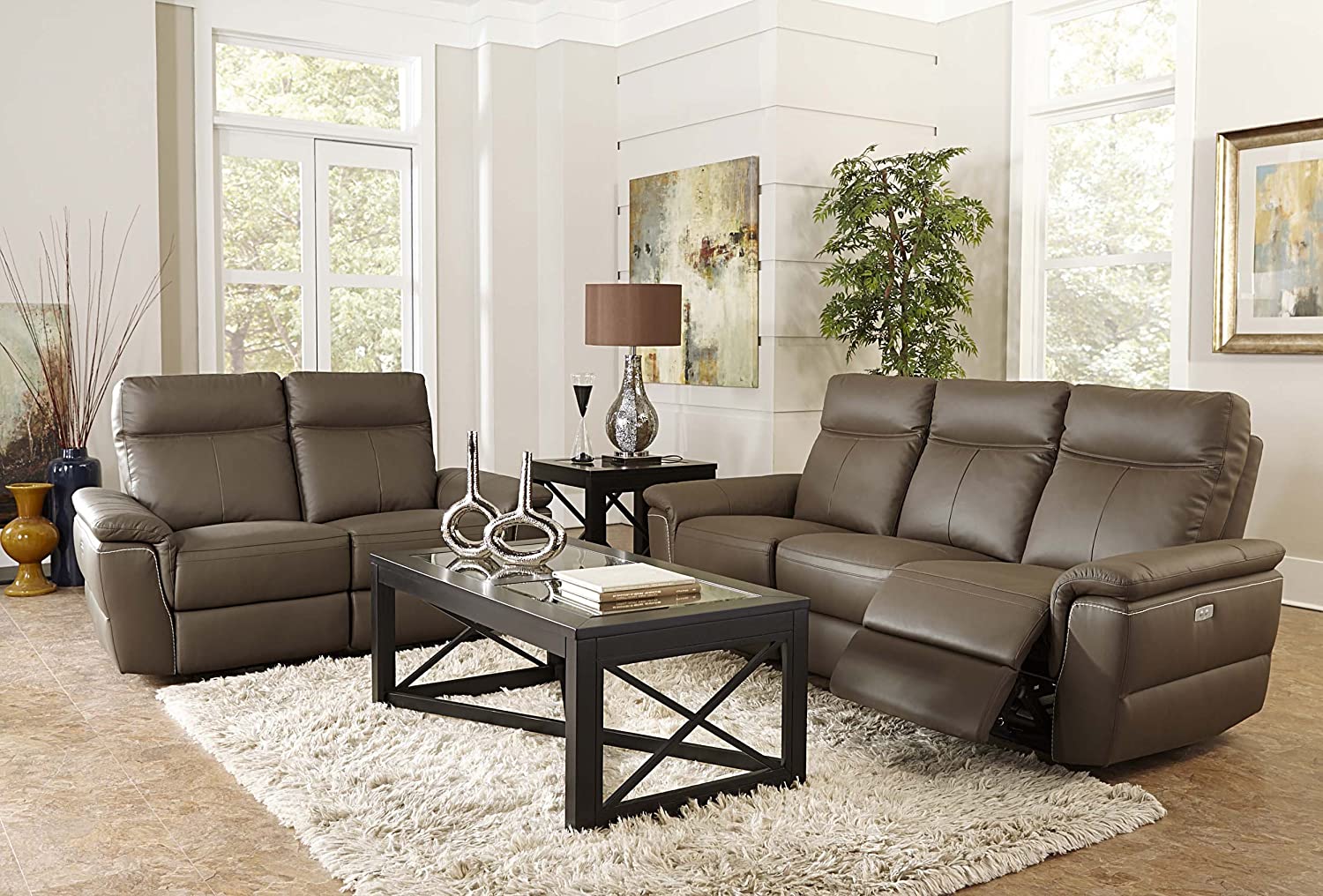 Homelegance Olympia Reclining Loveseat