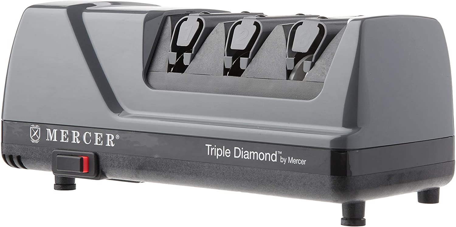 Mercer Culinary Triple Diamond 3 Stage Sharpener