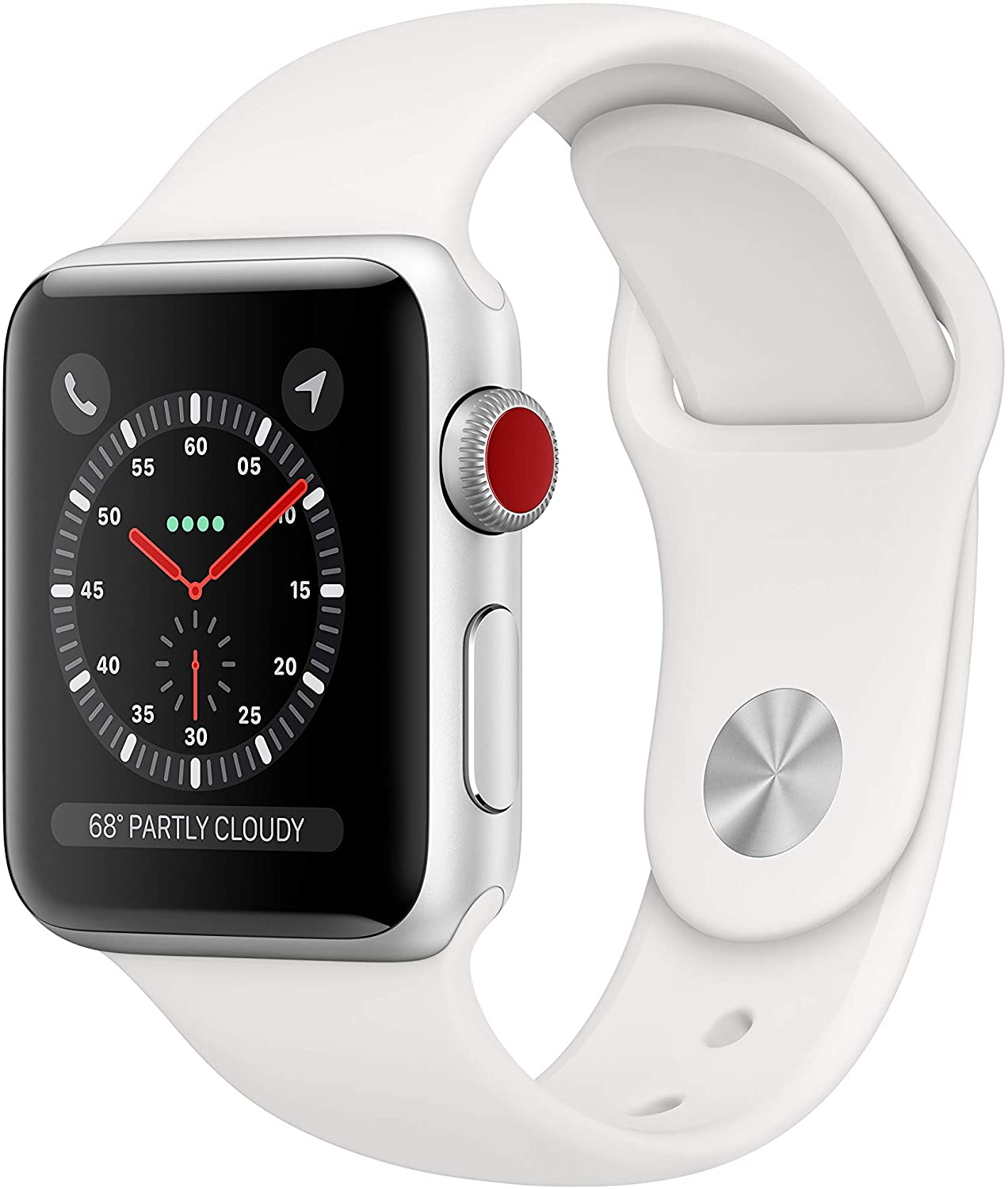 Apple Watch Series 3 (GPS + Cellular, 38mm) - Silver