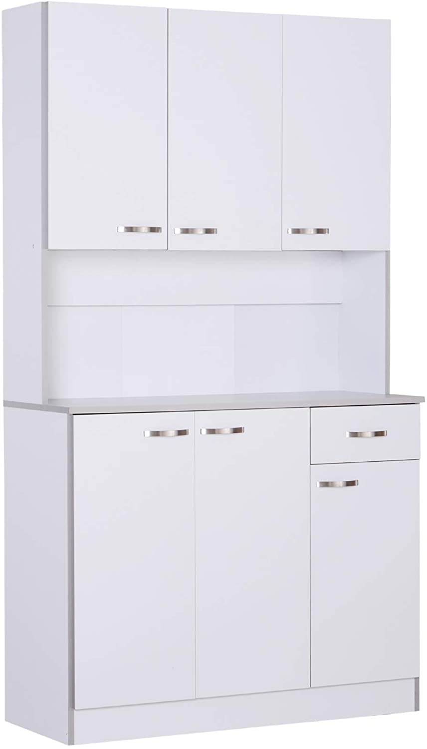 HOMCOM 71" Modern Freestanding Kitchen Cabinet