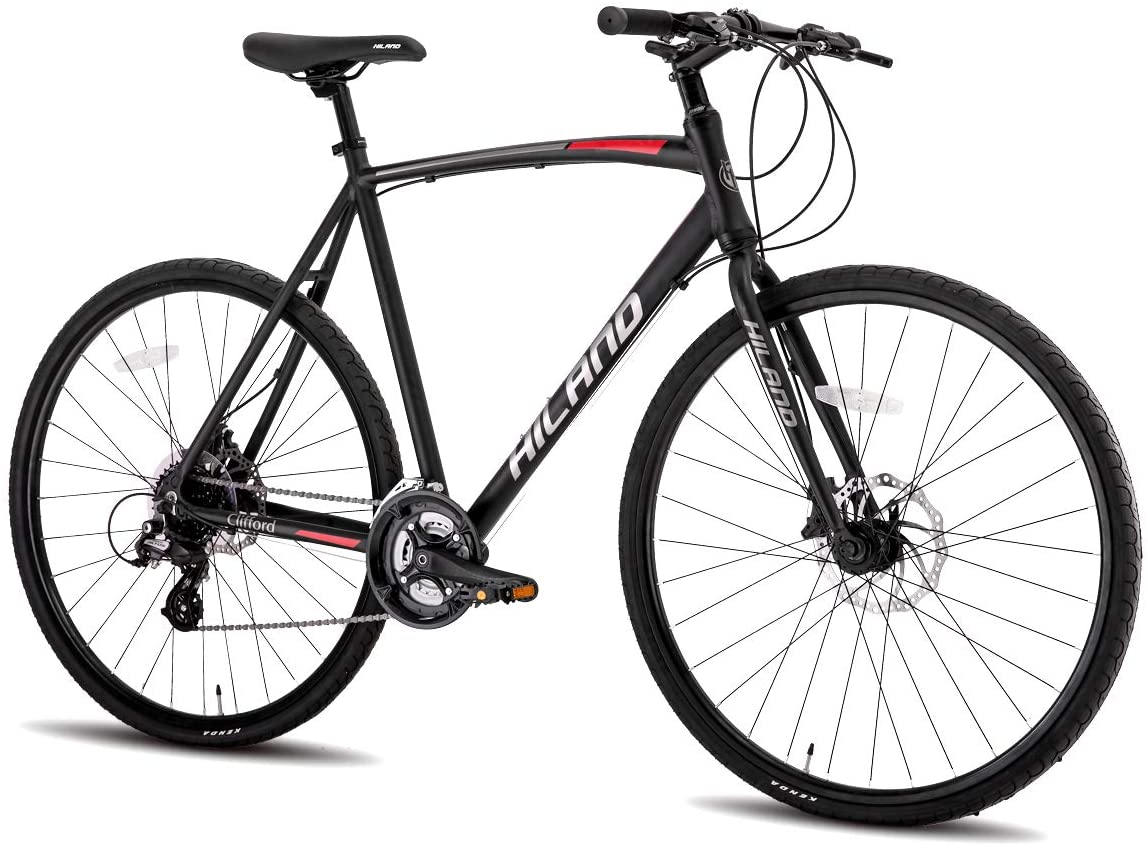 Hiland Aluminum Hybrid Fitness Road Bike